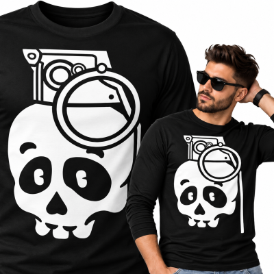 LONGSLEEVE ANIMOWANY SKULL GRENADE